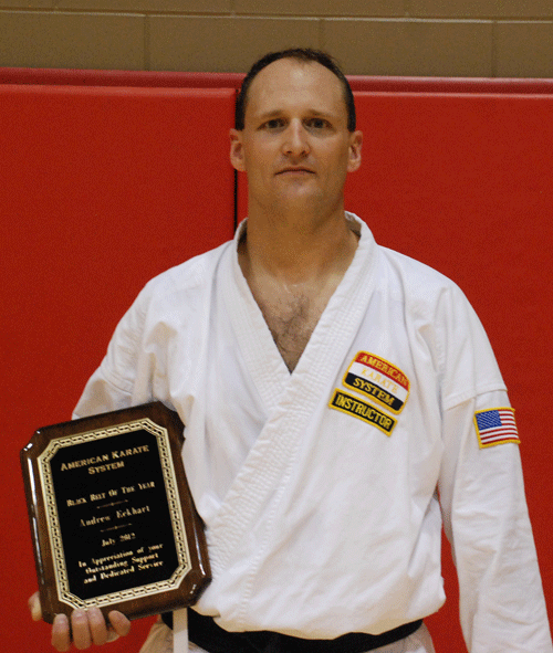 Andrew Eckhart - Black Belt of the Year 2012