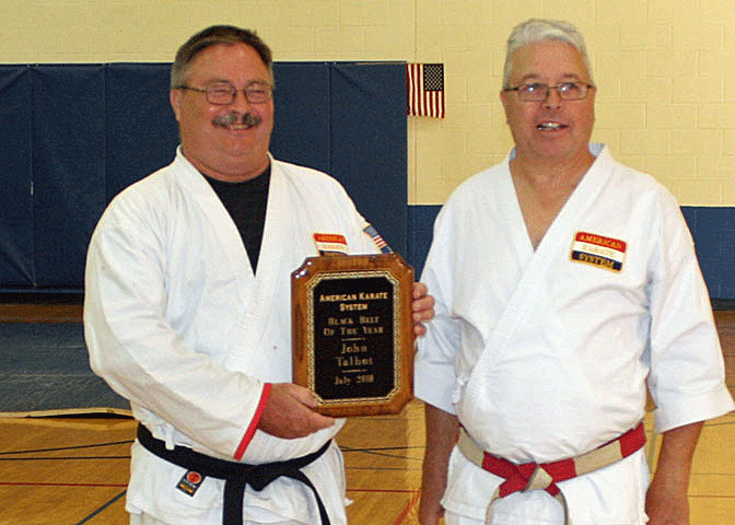 Black Belt of the Year - John Talbot