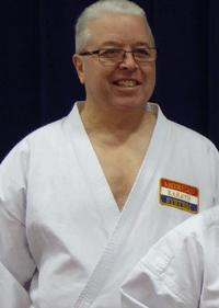 Fred Reinecke - Head Instructor Muskegon Community College Karate Club